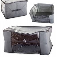 Pojemne pudło pojemnik duży organizer do przechowywania pościeli 60x45x30