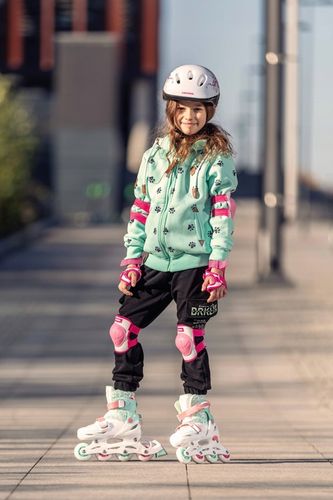 Rolki Łyżwy Wrotki Regulowane 4w1 Croxer Inez 26-29 LED na Arena.pl