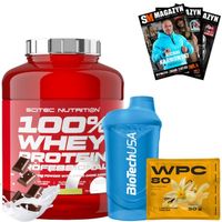 SCITEC 100% WHEY PROTEIN PROFESSIONAL 2350g BIAŁKO MASA SIŁA KOŚCI