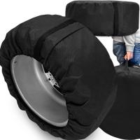 POKROWIEC NA KOŁO ZAPASOWE DOJAZDOWE 13-16 WODOODPORNY UCHYWT PASEK OSŁONA