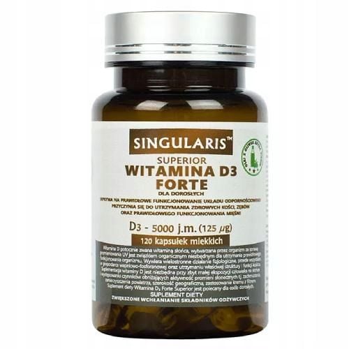 WITAMINA D3 FORTE 4000j.m. Singularis 120kaps na Arena.pl