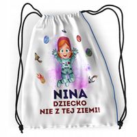 Plecak Sportowy Szkolny Dla Niny Córki Dziecka Z Nadrukiem Ze Zdjęciem