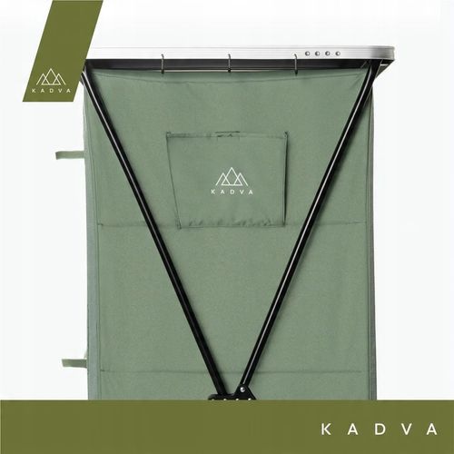Szafka turystyczna KADVA CAMPshelf 24 zielony OS Aluminiowy blat na Arena.pl