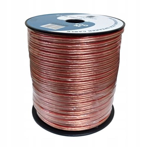 Kabel głośnikowy 100m 2x0,75mm CCA rolka Cabletech na Arena.pl