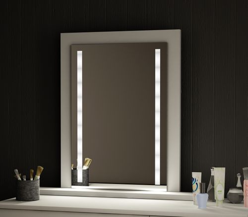 TOALETKA V BIAŁA z lustrem LED na Arena.pl