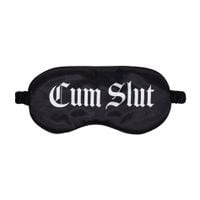 Cum Slut - Printed Satin Mask