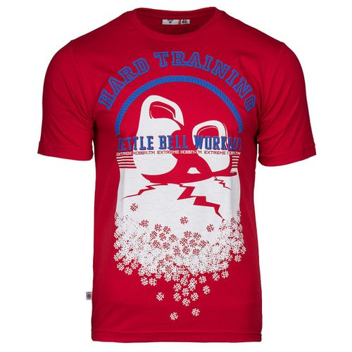 T-shirt KETTLEBELL CZERWONY M na Arena.pl