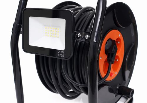 PRZEDŁUŻACZ BĘBNOWY 30M + LED KD4037 na Arena.pl