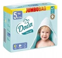 Pieluszki pieluchy Dada Extra Soft Rozmiar 5 90 szt. Nowe