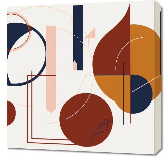 Obraz 60x60cm Harmonia Wnikliwa zdjęcie 1