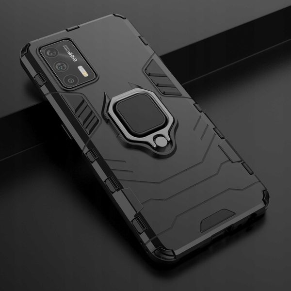 Spacecase X-Ring Realme Gt 5G Czarny zdjęcie 10