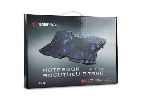 AD-RC3 Podstawka Chłodząca 2xUSB LED na Arena.pl