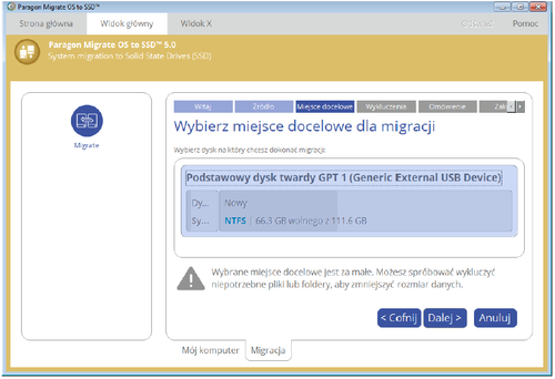 Paragon Migrate OS 5 na Arena.pl
