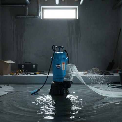 Pompa zatapialna do Wody Brudnej Szamba z Rozdrabniaczem Mocna 750W na Arena.pl