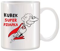 KUBEK Z NADRUKIEM ŚMIESZNY PREZENT DZIEŃ DZIADKA URODZINY IMIENINY DZIADEK