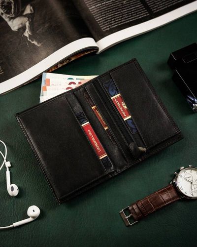 męski portfel ze skóry naturalnej - peterson na Arena.pl
