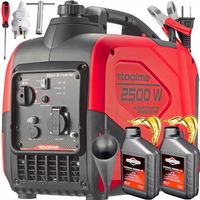 INWERTOROWY 2500W AGREGAT PRĄDOTWÓRCZY AVR+2x BRIGGS Toolme TM600