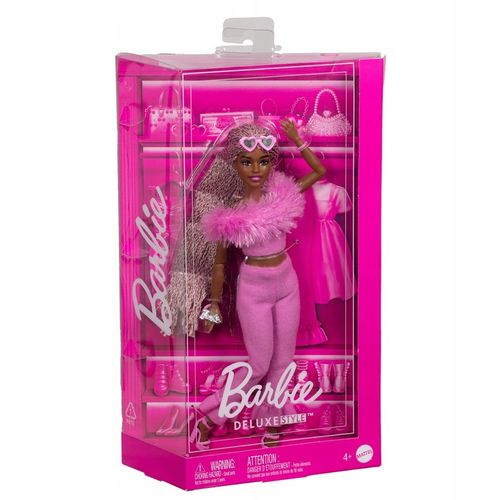 LALKA BARBIE DELUXE STYLE #4 w stroju w stylu Barbiecore na Arena.pl