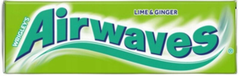 GUMA ORBIT AIRWAVES LIME&GINGER 14G DRAŻE zdjęcie 1