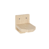 PÓŁKA ŚCIENNA DLA KOTA STOPIEŃ SCHODEK DREWNIANA