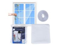 Moskitiera siatka na okno owady 150x130 + rzep