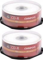 Płyta CD-R jednokr zapis 700 MB cake box 25szt x2