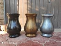 WAZON CERAMICZNY XL CMENTARNY CMENTARZ NA GRUB OGRODOWY DONICZKA DONICA