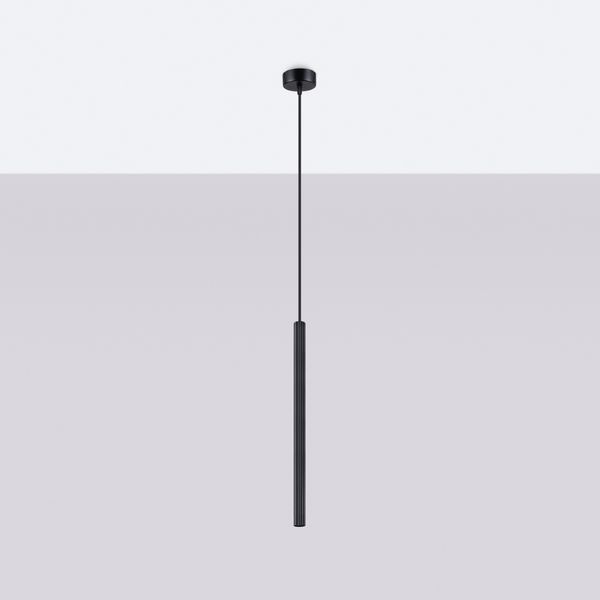 Lampa wisząca ARCHE 1 czarna zdjęcie 2