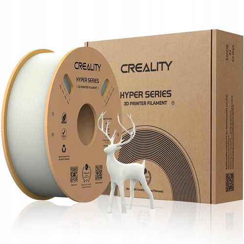 Filament Creality Hyper PLA 1,75mm Biały na Arena.pl