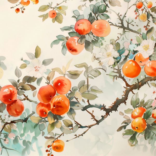 Plakat 30x30cm Persymony zdjęcie 1