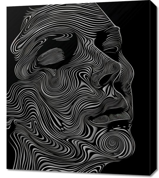 Obraz 60x70cm Rysy i Zarysy zdjęcie 1