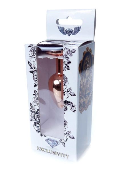 Korek Analny Ozdobny Z Kryształkiem Metalowy 7Cm zdjęcie 7