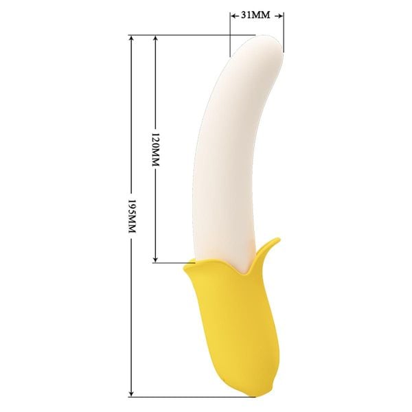 Pretty Love - Banana Greek, 7 Vibration Functions 3 Thrusting Settings zdjęcie 12