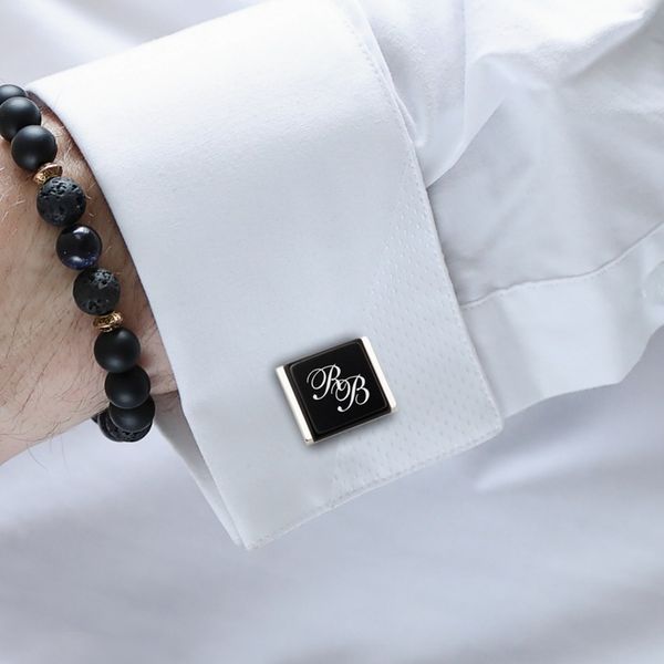 Personalizowany prezent | Spinki do mankietów zdjęcie 5