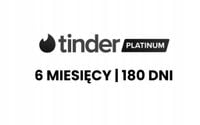 TINDER PLATINUM 6 MIESIĘCY 180 DNI NA TWOJE KONTO KOD AUTOMAT 24/7