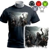 KOSZULKA T-SHIRT MĘSKI WZORY DO WYBORU - ZOMBIE - L