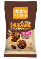 Dobra Kaloria Kulki Śniadanie gorzka czekolada i owies 40g