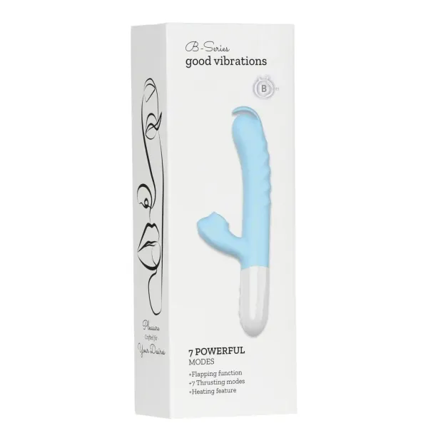 Silicone Vibrator 7 Powerful Modes - Flapping and 7 Thrusting Heating zdjęcie 3
