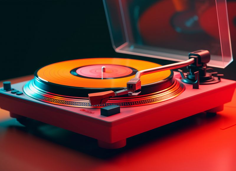 Plakat 55x40cm Retro Granie zdjęcie 1