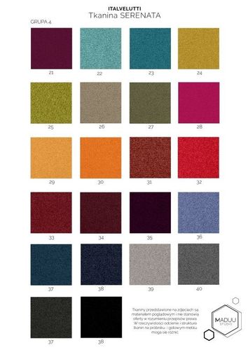 Fotel Mellow 4 GR Tkanin na Arena.pl