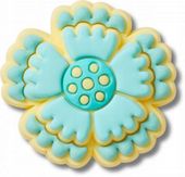 Przypinka Crocs Jibbitz Pin Do Butów Multi Blue Flower