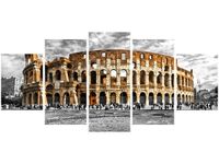 70CM 150CM OBRAZ 5 ELEM MAJESTATYCZNE KOLOSEUM ŚCIENNY