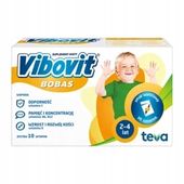 VIBOVIT BOBAS SMAK WANILIOWY 30SASZETEK
