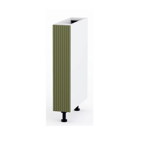 AUSTIN KU-D15 Szafka 15 cm dolna fronty MDF frezowane pionowo na Arena.pl