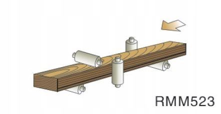 Strugarka czterostronna REIGNMAC RMM523 obrabiarka listwiarka 4 stronna zdjęcie 4