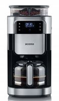 SEVERIN KA 4813 ekspres przelewowy z młynkiem do kawy czarny 1,4 l 1000W
