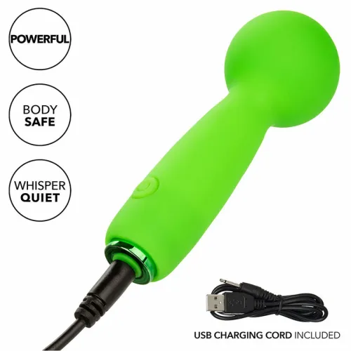 calexotics neon vibes bubbly vibe mini masażer zielony 10 trybow usb na Arena.pl