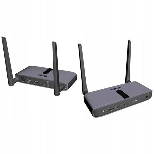 Zestaw transmisji radiowej HDMI 150m 5GHz SpeaKa Professional SP-HWE-800 na Arena.pl