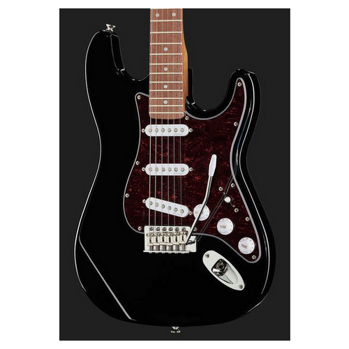 Gitara elektryczna Harley Benton ST-62 BK Vintage Series z Tremolo CZARNA na Arena.pl