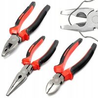 KOMBINERKI UCINACZKI SZCZYPCE ZESTAW MAJSTERKOWICZA ZESTAW 3SZT KOMPLET